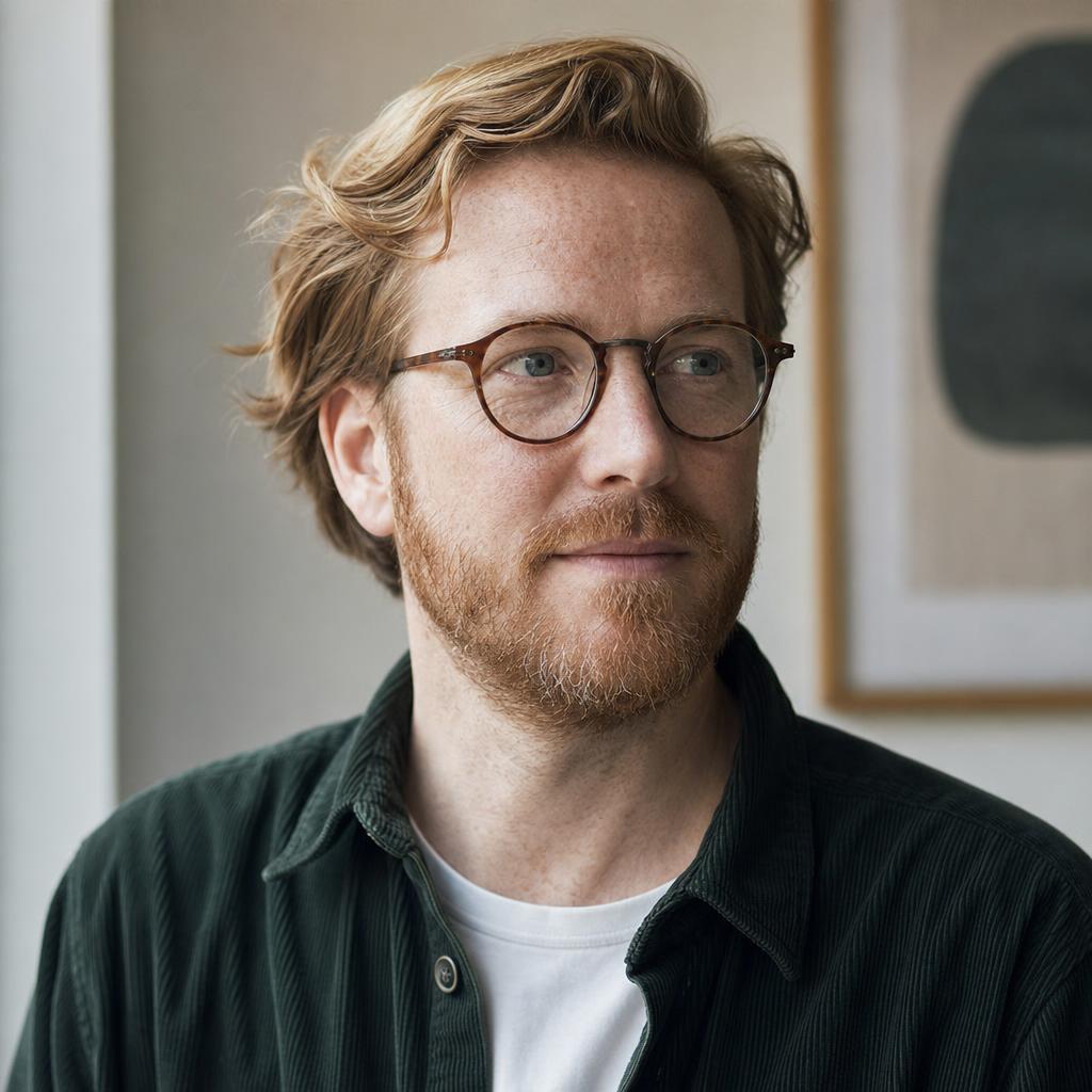 Portrait of Sander, a senior it project manager from Netherlands